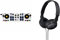 Hercules DJControl Mix – Bluetooth Wireless DJ Controller for Smartphones – 2 Decks & Sony MDR-ZX110 Overhead Headphones - Black, BASIC