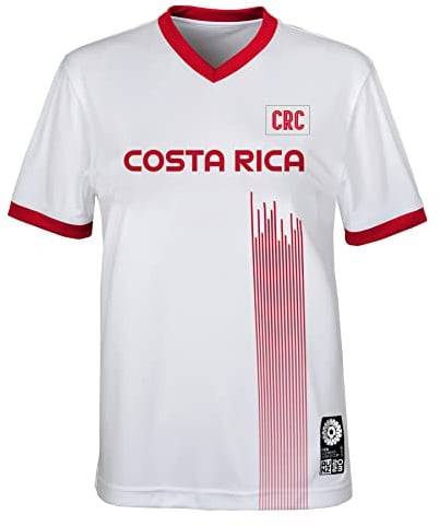FIFA Unisex Official 2023 Women's Football World Cup Adult Team Shirt, Costa Rica T-Shirt (1er Pack)