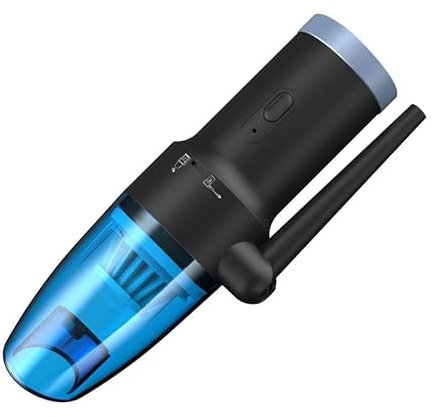FIDDAA Plumero y aspiradora de Aire inalámbrico 2 en 1, soplador de Aire comprimido eléctrico, Plumero de Aire eléctrico portátil for Ordenador/Teclado, Coche Reutilizable