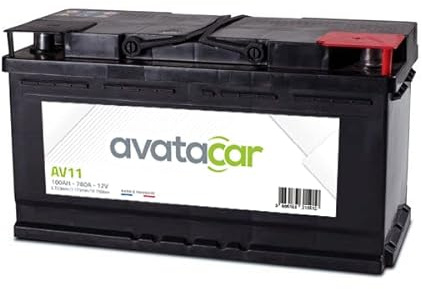 Batterie Avatacar AV11 100Ah 760A Avatacar