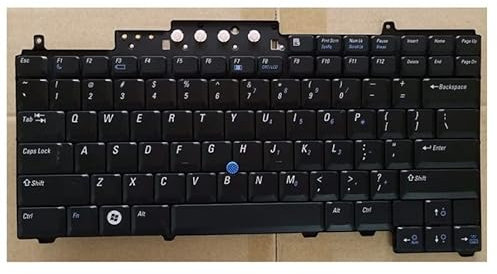 YANHAO Tastiera for Notebook Inglese for dell for Tastiera for Laptop Latitude D620 D630 D631 D820 D830 PP18L Versione USA [Facile da installare]