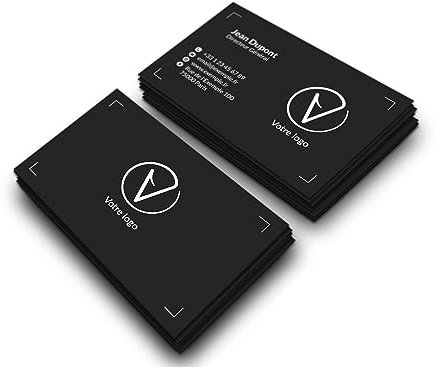 Cartes de visite premium personnalisées (85x55mm), papier haut de gamme, impression de qualité supérieure, haute qualité, cartes d'affaires pour entreprises, business & privé (Capture d'écran)