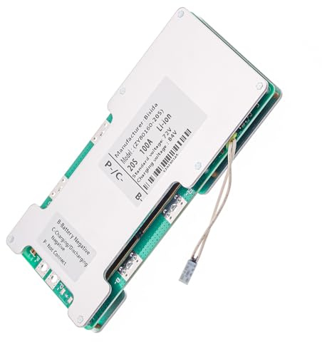 Bisida 20S BMS 72V Lithium Ion Protection Board with Balance Wire and NTC, Common Port, Multiple Protection, Battery Management System for Solar Energy Storage Lithium-ion Battery Pack (20S 72V 100A)