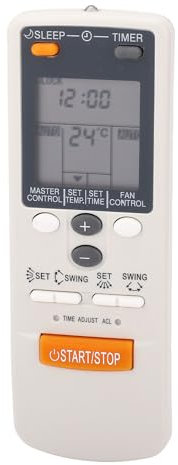 Plyisty AR-JW33 Remote, Replacement Air Conditioner Remote Control for Fujitsu AR-JW27 AR-JW33 AR-DL3 AR-JW2 AR-JW11 AR-JW17 AR-JW30