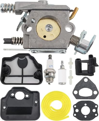 Carburador de repuesto 136 para motosierra Husqvarna 136 137 137E 141 142 141LE 142E para motosierra Walbro WT-834 WT-657 WT-529 WT-289 WT-285 WT-239 WT-202 para Zama C1Q-W22 9E Carb Air Filtro