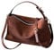 Amexo Handtasche Damen klein Hobo Bag Elegant Umhängetasche Y2K Shoulder Bag for Women PU Leder Schultertasche Damen Klein Handtaschen mit Reißverschluss Coole Sachen für Teenager Mädchen (Braun)