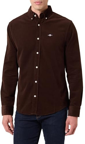 Gant Herren Reg Corduroy Shirt Hemd (1er Pack)