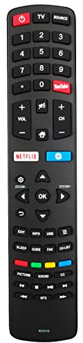 XINFUTE RC311S Télécommande pour TV TCL Netflix YouTube 06-531W52-TY09XS