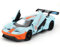 imtfzct 1/32 Ford GT Spielzeugauto, Modellauto aus legiertem Stahl, Sound- und Licht-Spielzeugauto mit Pull-Back-Funktion, Sammlergeschenk für Kinder von 3-10 Jahren (Blau)