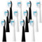 LokoBatii 12 stück Aufsteckbürsten kompatibel mit Oral B Pulsonic Schallzahnbürsten, Zahnbürstenaufsatz für Pulsonic Slim Clean 2000, Slim Luxe 4000, 4500, Slim 1002, Mehrfarbig