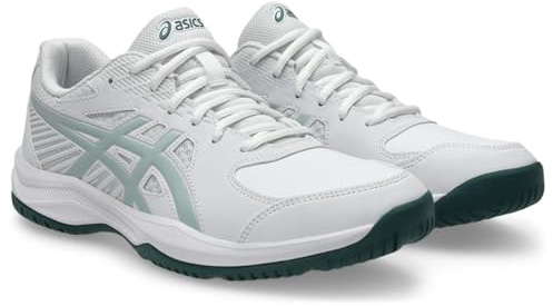 ASICS Herren Court Slide 4 Sneaker, White Cold Moss, 42 EU