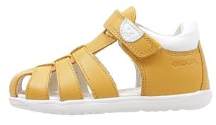 Geox Baby-Jungen B MACCHIA Boy Sandal, Ochre Yellow, 21 EU
