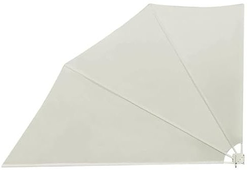 Éventail de balcon pliable en 100 % polyester, 160 x 240 cm, protection solaire pour balcon et terrasse, léger et durable