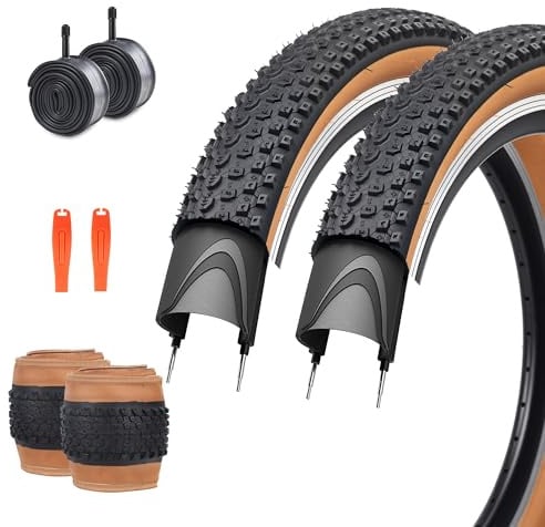 ZUKKA 2er-Pack Fahrradreifen 24/26/27.5/29 x 2,125 Mountainbike Reifen