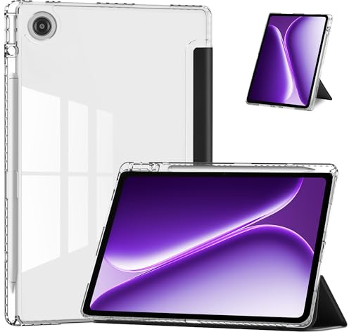 FDHYFGDY Funda para OnePlus Pad Go 2 / OPPO Pad 5 Funda Protectora Plegable Multiángulo, Nueva Funda de Cuero PU Funda Protectora Triple Pliegue con Función Auto Sleep/Wake