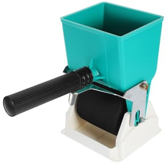 Lurrose Manueller Klebstoffroller mit Strapazierfähigem Material Verstellbarer Holzleimspender für Tapeten Kartons und Holzplatten 3 Zoll Beschichteter Leimauftragsgerät für Handwerk