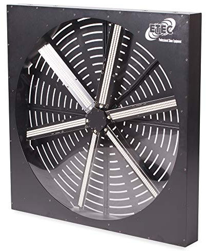 ETEC Professional LED Fan 7070 RGB DMX Ventilatoreffekt Rotation Veranstaltung Event Bühne Festival DJ Party Disco Lichteffekt
