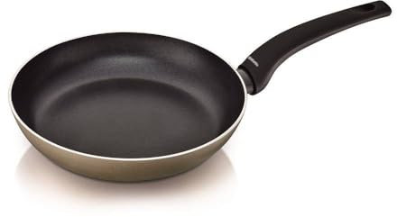 Brabantia Heat Aluminium Non-Stick Frying Pan 24 cm, Pearl, 30003574