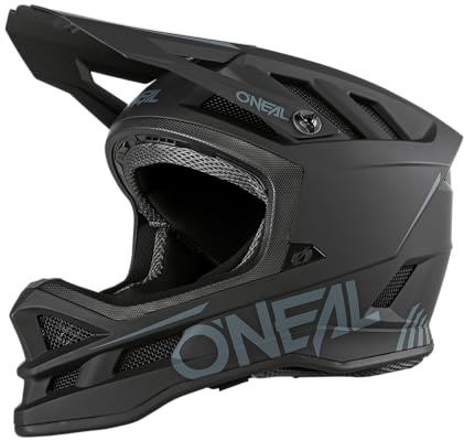 O'NEAL Downhill MTB-Helm Blade Polyacrylite Solid - Schwarz