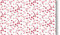 Fabrics-City ROT-WEIß Reine Baumwolle Blumendruck Baumwollstoff Stoff Stoffe, 5137 (Rot-Weiß)