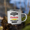 Jimbeels Ehemann Einer Tirolerin | Emaille Tasse | Lustiger Tiroler Spruch | Kaffeetasse | Tirol