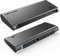 WAVLINK Dock Thunderbolt 3 con funzione di ricarica da 85 W per MacBook Pro Fine 2016-2020 e notebook Windows specifici (DisplayPort, Gigabit LAN, audio, slot per schede SD e porte USB 3.0)