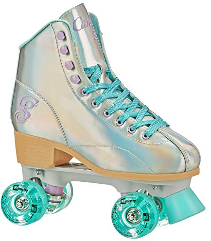 Candi GRL Sabina Rollschuhe, Bunte Freestyle-Rollschuhe, Hologramm/Blau, Größe 40,5