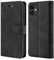 TOHULLE Case for iPhone 11, Premium PU Leather Wallet Case with Card Holder Kickstand Magnetic Closure Shockproof Flip Folio Case Cover for iPhone 11 (6.1 Inch) - Black