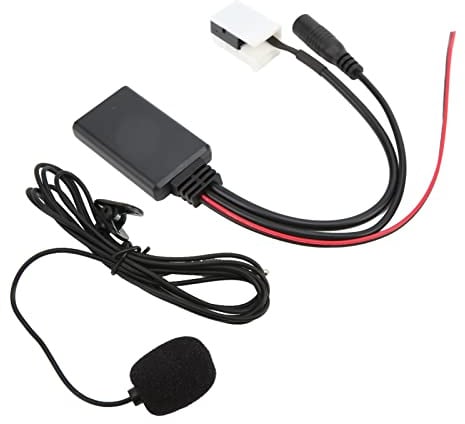 Akozon AUX IN Adapter, Bluetooth 5.0 12pin Wireless Audio AUX In Kabel Ersatz für RCD300 RCD310 RNS300 RNS310 RCD510(Mit Mikrofon)