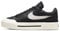 Nike Damen Court Legacy Lift Sneaker, Black Sail White Team Orange, 39 EU
