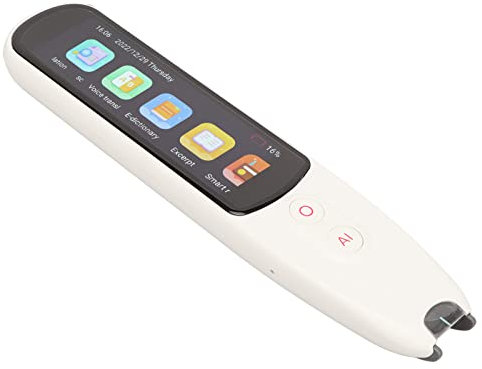 Intelligenter Sprachübersetzerstift, OCR Lesestift mit Text to Speech, 134 Sprachen, Tragbarer WiFi Scanner,Übersetzungsstift,3 Zoll IPS Touchscreen,Sprachübersetzer für Unterwegs
