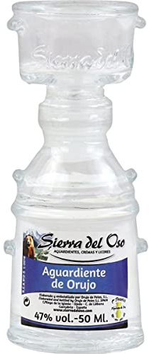 SIERRA DEL OSO Aguardiente de orujo botella 5 cl