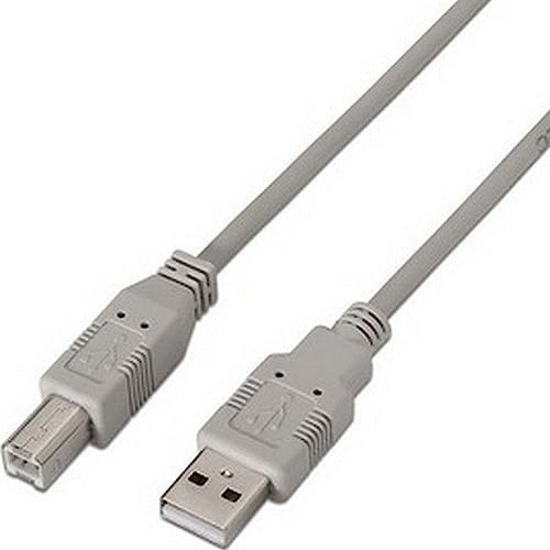 SIMPLETEK – USB Kabel 2.0 Ab für Drucker, Docking, Nabe, Tablet, Grafiktablet Grafiken 1,80 M Weiß
