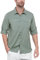 Outdoor Ventures Hemd Herren Freizeithemd Langarm Outdoor Shirt Atmungsaktive Schnell Trocknende Funktionshemd, Männer Frühling Sommer UV-Schutz Sportshirt Zartgrün XL