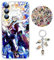 Staremeplz One -Piece Hülle für Samsung Galaxy A40 Anime Luffy Handyhülle [Mit Schlüsselbund und 50pcs Aufkleber] Cartoons Transparent Silikon Case Hülle für Samsung Galaxy A40
