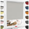 Schuette® Verdunkelungsrollo ohne Bohren/mit Bohren 2in1 ● Thermo Rollo Kollektion: Foggy Morning (Grau) ● 65 x 150 cm (Breite x Höhe) ● Suprafix Klemmrollo = Klemmfix 2.0 ● 60s Montage mit Video