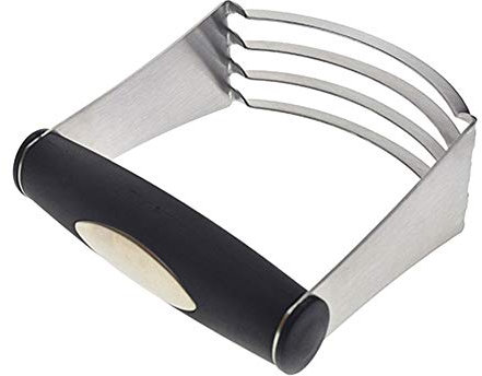Pastry Blender, Stainless Steel Dough Cutter Handheld Kitchen Baking Tool with Non-Slip Handle for Pasta, Pie Crust and Cake