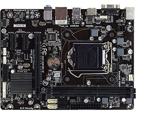Placa Base la computadora Fit For GIGABYTE GA-H81M-H Placa Base de Escritorio H81 LGA 1150 DDR3 PCIE 2.0 Core de Apoyo I5-4460 4350t CPU Micro ATX Placa-Mãe