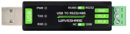 Coolwell USB a RS232/485 Serial Converter with Original FT232RNL Chip Compatible Mac, Linux, Android, Windows 11/10/8.1/8/7 Multiple Devices Applicable