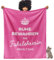 Fahrlehrerin Kuscheldecke (130x150cm) - Geschenke für Ruheständlerin zum Renteneintritt, als Geburtstagspräsent oder Abschiedsgeschenk Kollegin - Ruhe bewahren, die Fahrlehrerin regelt das