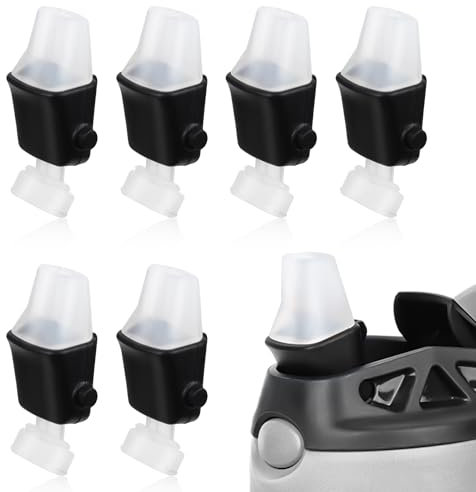 6pcs Replacement Spout for Contigo Aubrey, Silicone Water Bottle Mouthpiece Replacement Lid Parts Mouth Piece Accessories for Contigo Water Bottle 14oz/20oz for Kids (Spout Only)