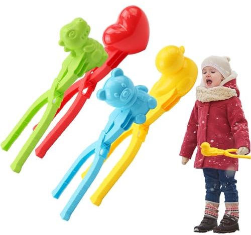 Besreey Schneeballzange, Sandball Zange, Sand Ball Maker, Schneeball Zange, Schneeballzange Schneeballmacher Sandformer, Sandspielzeug, Für Sandkasten Oder