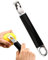 Pelador de cítricos para cócteles, cortador de canales para cócteles, mango ergonómico, pelador de limón inoxidable de acero inoxidable, apto para lavavajillas, restos de cítricos multifuncionales