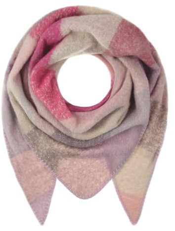 Majea Damenschal Winterschal Strickschal Damen Schal (880042) (flieder 2)