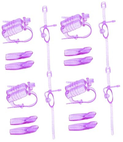 MOLUCKFU Realistisches Puppentauchen 4-teiliges Puppen-taucheranzug-set Aus Kunststoff Mit Sauerstoffflasche Und Flossen