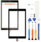 Touchscreen für Amazon Fire HD10 2019 9. Generation M2V3R5 Touchscreen für Amazon Fire HD 10 2019 9th 10,1 Zoll Digitazer Glaspanel mit Reparatur Kit (Schwarz, kein LCD Display)
