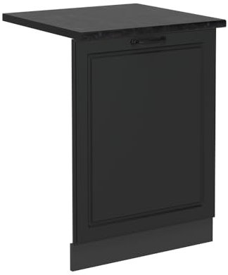 Vicco Panel Frontal del lavavajillas R-Line, Antracita casa de Campo, 60 cm, ET Antracita