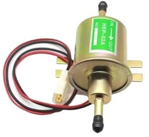 Rubinetto Benzina Pompa Elettrica Per Carburante HEP-02A Universale Diesel Benzina Benzina 12V Bassa Pressione Per Maggior Parte Delle Auto Carburatore Moto ATV Pompa Benzina