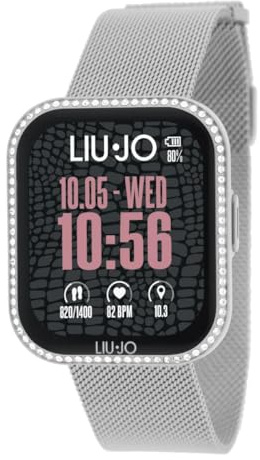 NADIR Orologio Smartwatch Donna Liu jo Voice Silm 2.0 SWLJ202 in Acciaio Silver