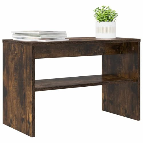 vidaXL TV-Schränk 60 x 30 x 40 cm Geräucherte Eiche Holzwerkstoff